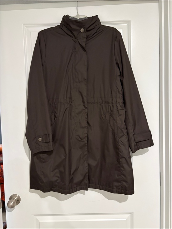 Talbots Jackets & Blazers - Talbots Dark Brown Classic Trench Coat